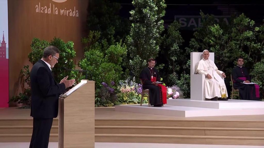 Sigue en directo la visita del papa León XIV a España