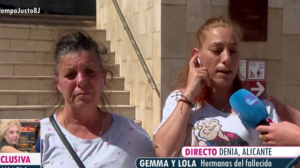 El dolor de Gemma y Lola, hermanas del joven asesinado por s