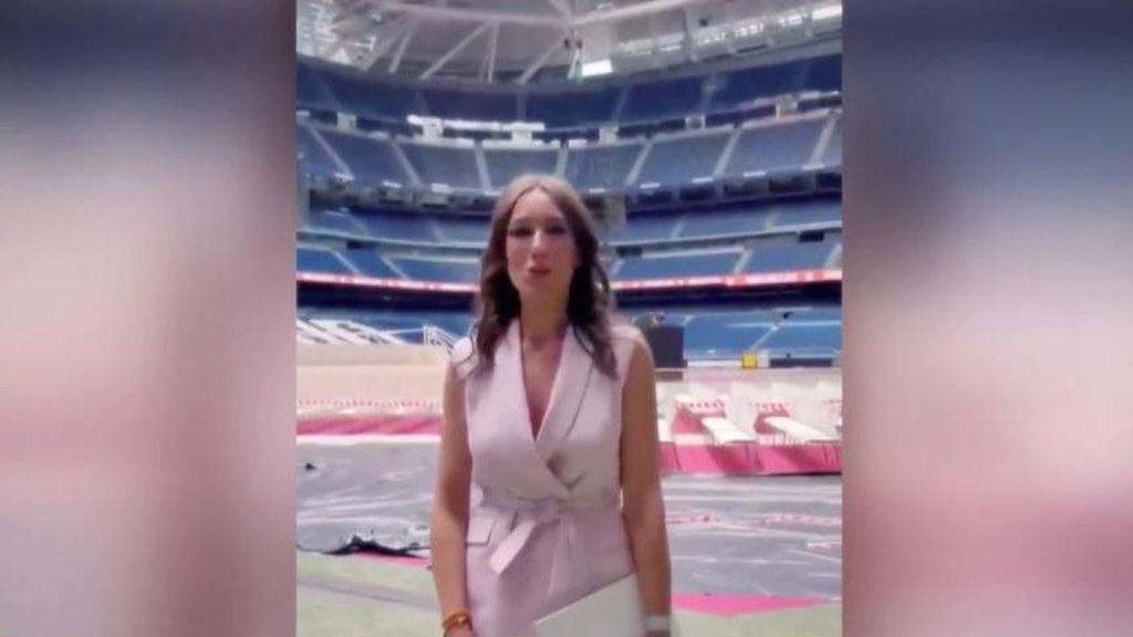 Acompañamos a Patricia Pardo y a Christian Gálvez en las horas previas al acto del Papa en el Bernabéu