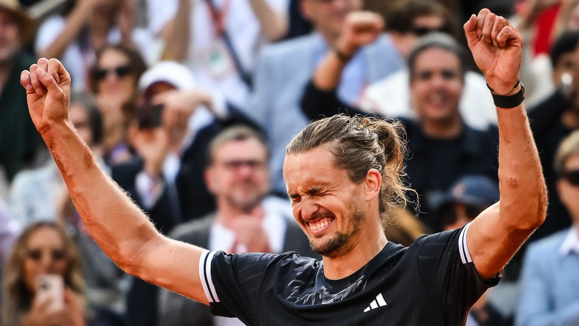Alexander Zverev después de ganar Roland Garros 2026