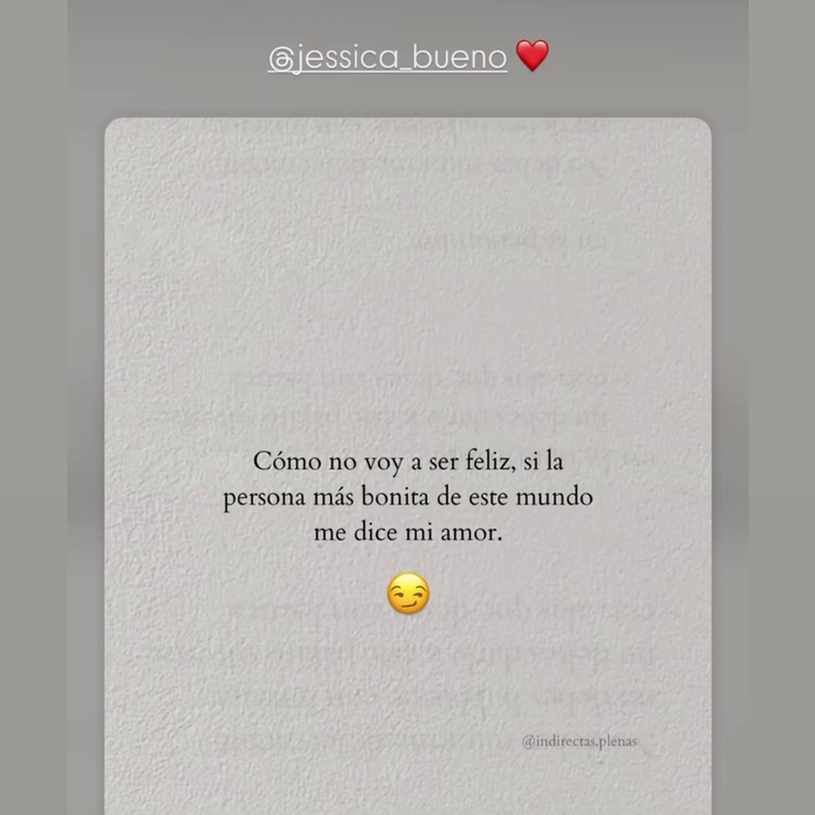 El mensaje de Robert Mendoza para Jessica Bueno