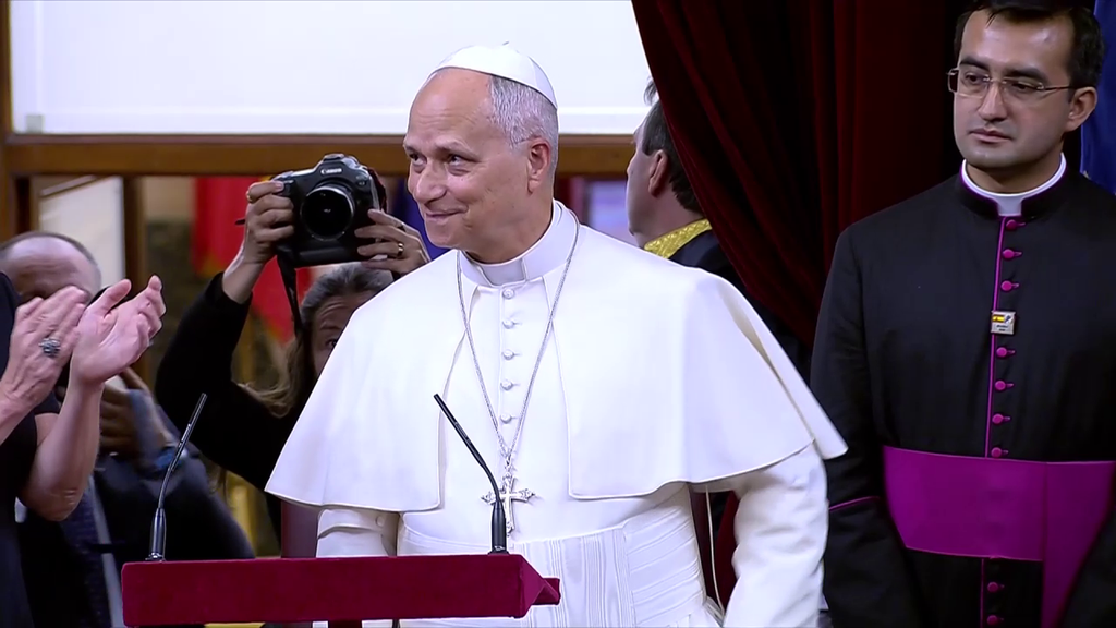 La histórica ovación al papa León XIV en el Congreso
