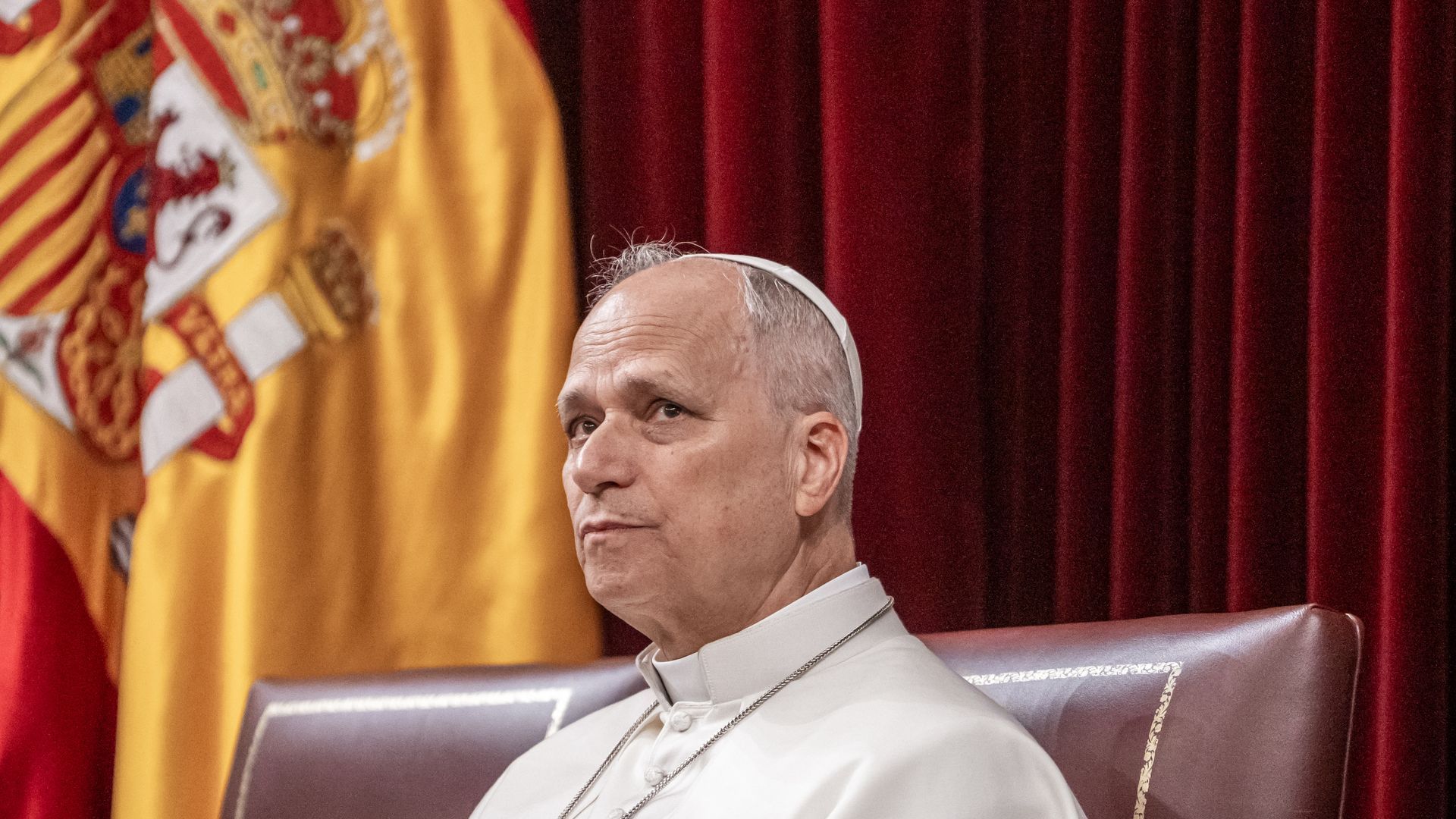 El papa León XIV interviene durante su visita al Congreso de los Diputados El papa León XIV interviene durante su visita al Congreso de los Diputados