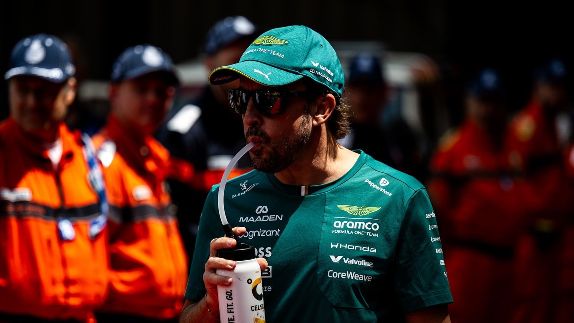 Fernando Alonso antes de la carrera de Mónaco Fernando Alonso antes de la carrera de Mónaco