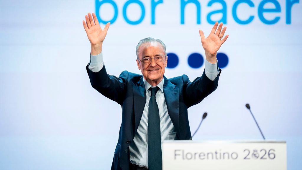 Florentino Pérez, reelegido presidente del Real Madrid: "Aquí sigo, los socios me conocen, para defender al club"