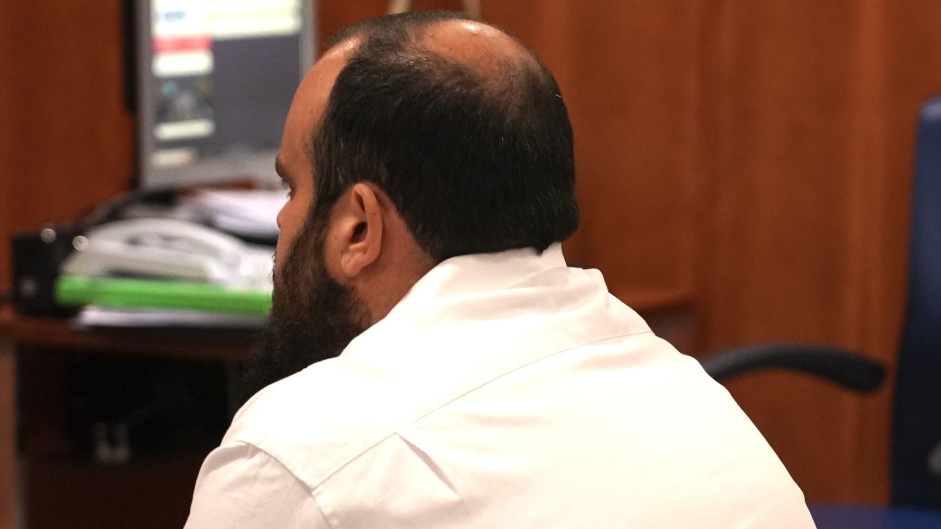 Francisco Javier C., conocido popularmente como el padre Fran, durante el juicio a finales de mayo Francisco Javier C., conocido popularmente como el padre Fran, durante el juicio a finales de mayo