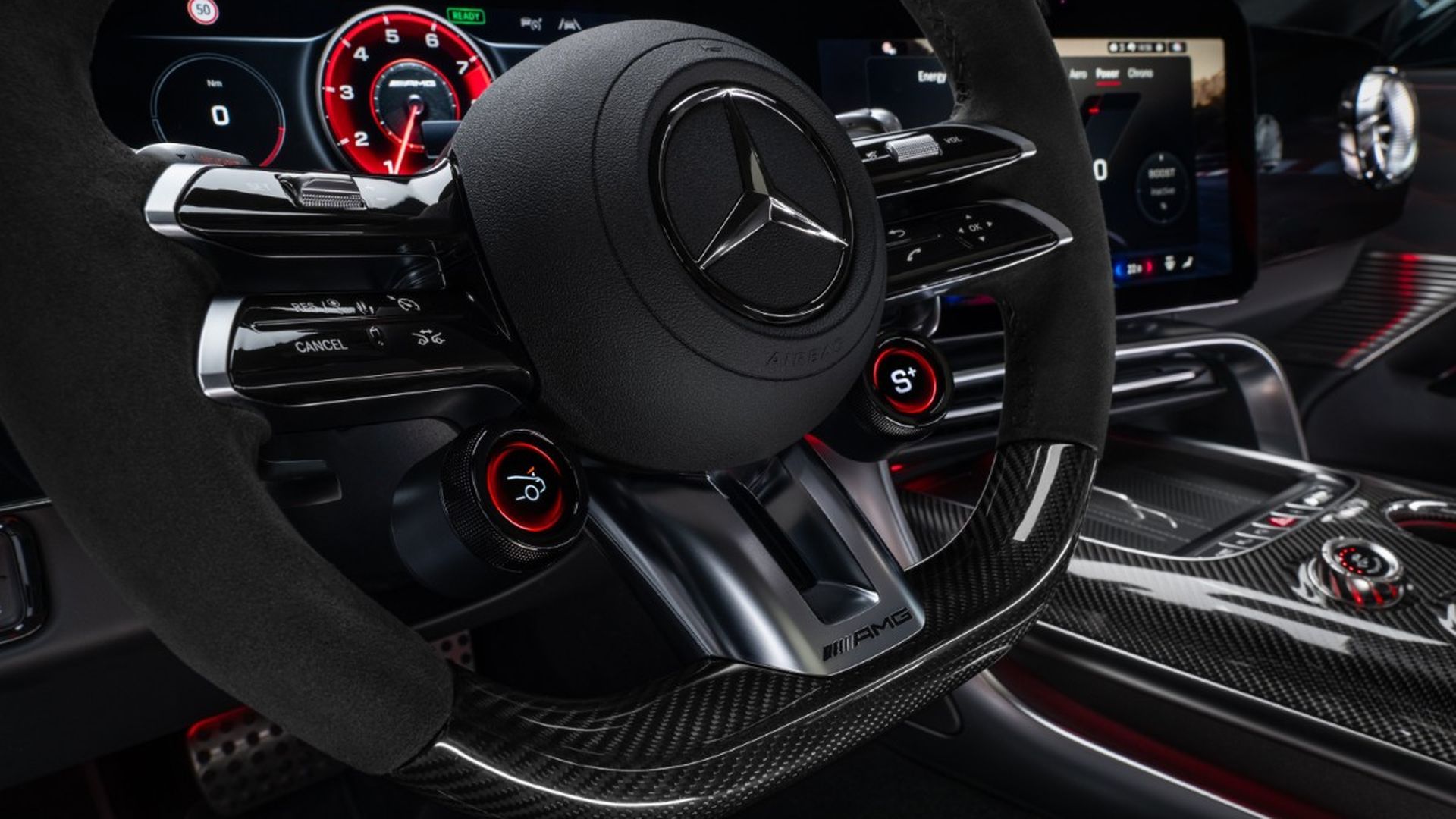 Interior del nuevo Mercedes‑AMG GT eléctrico