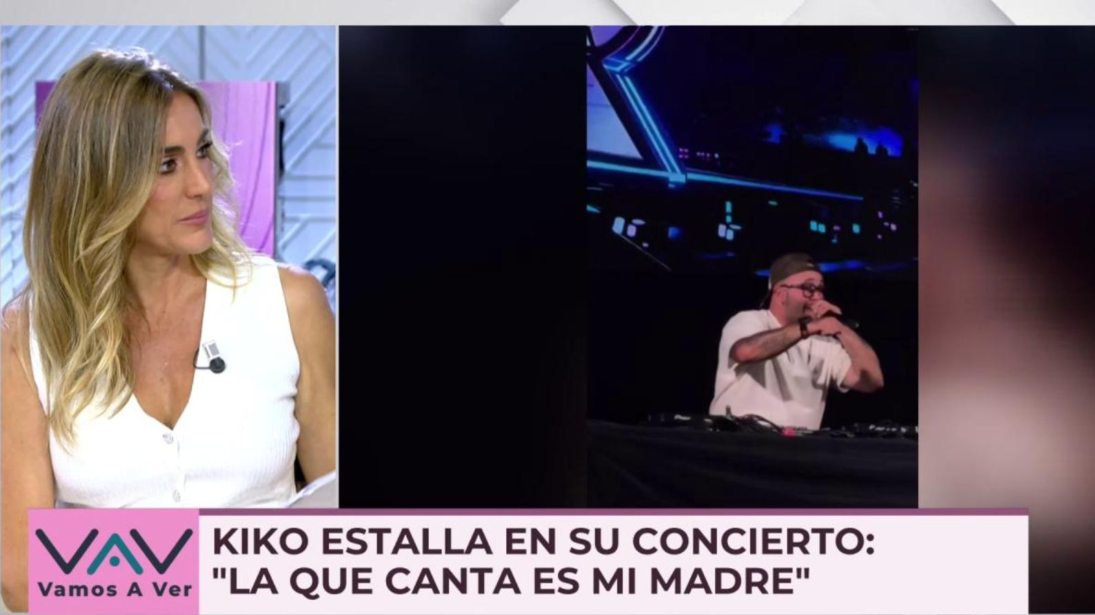 Kiko Rivera estalla en su último concierto: "La que canta es