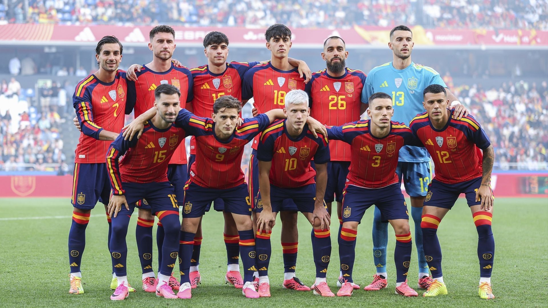 La Selección Española frente a Irak
