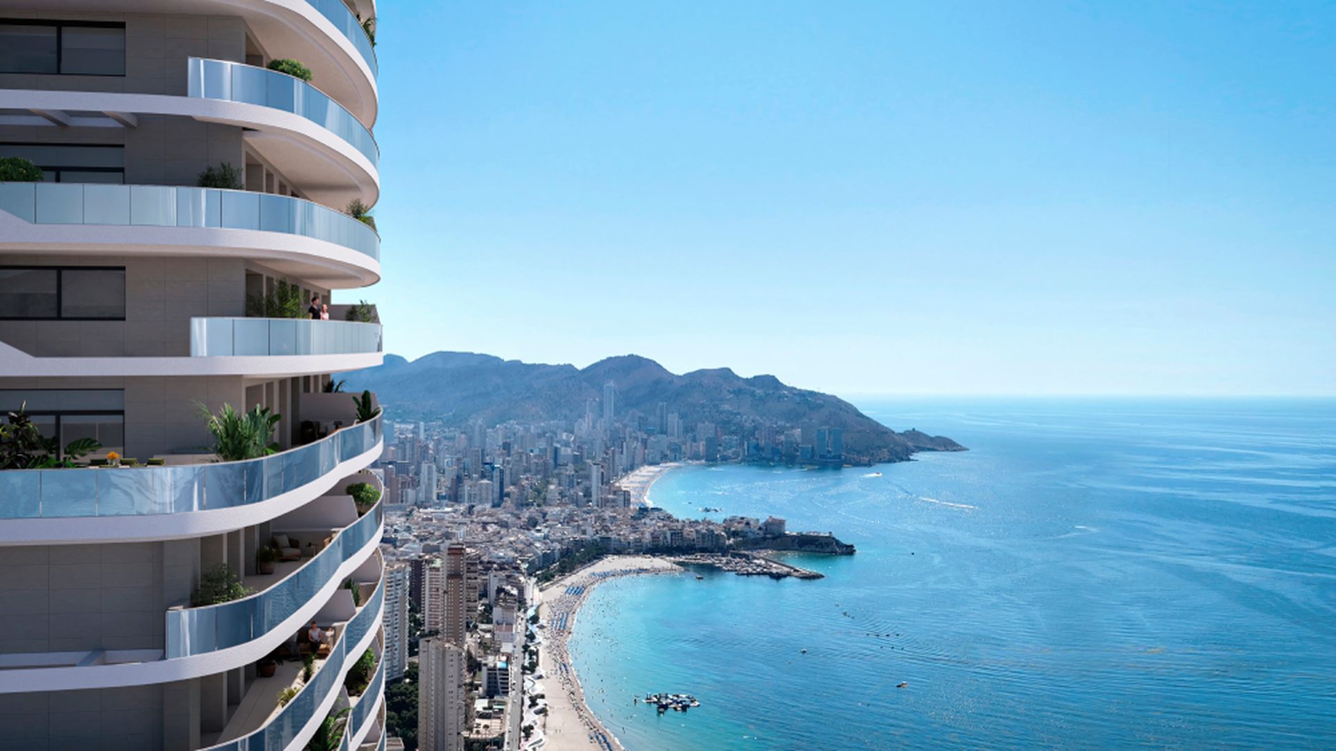 Las espectaculares vistas de la TM Tower de Benidorm Las espectaculares vistas de la TM Tower de Benidorm