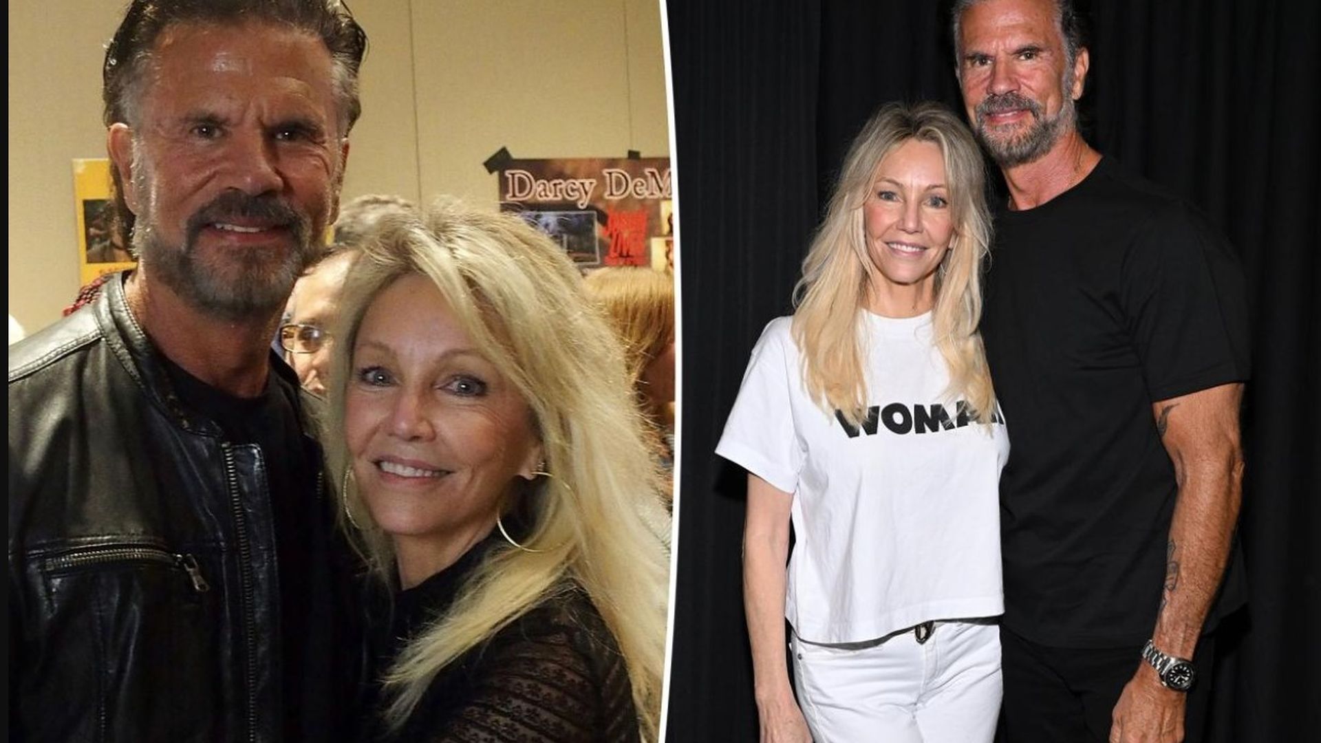 Lorenzo Lamas y Heather Locklear, pareja sorpresa Lorenzo Lamas y Heather Locklear, pareja sorpresa