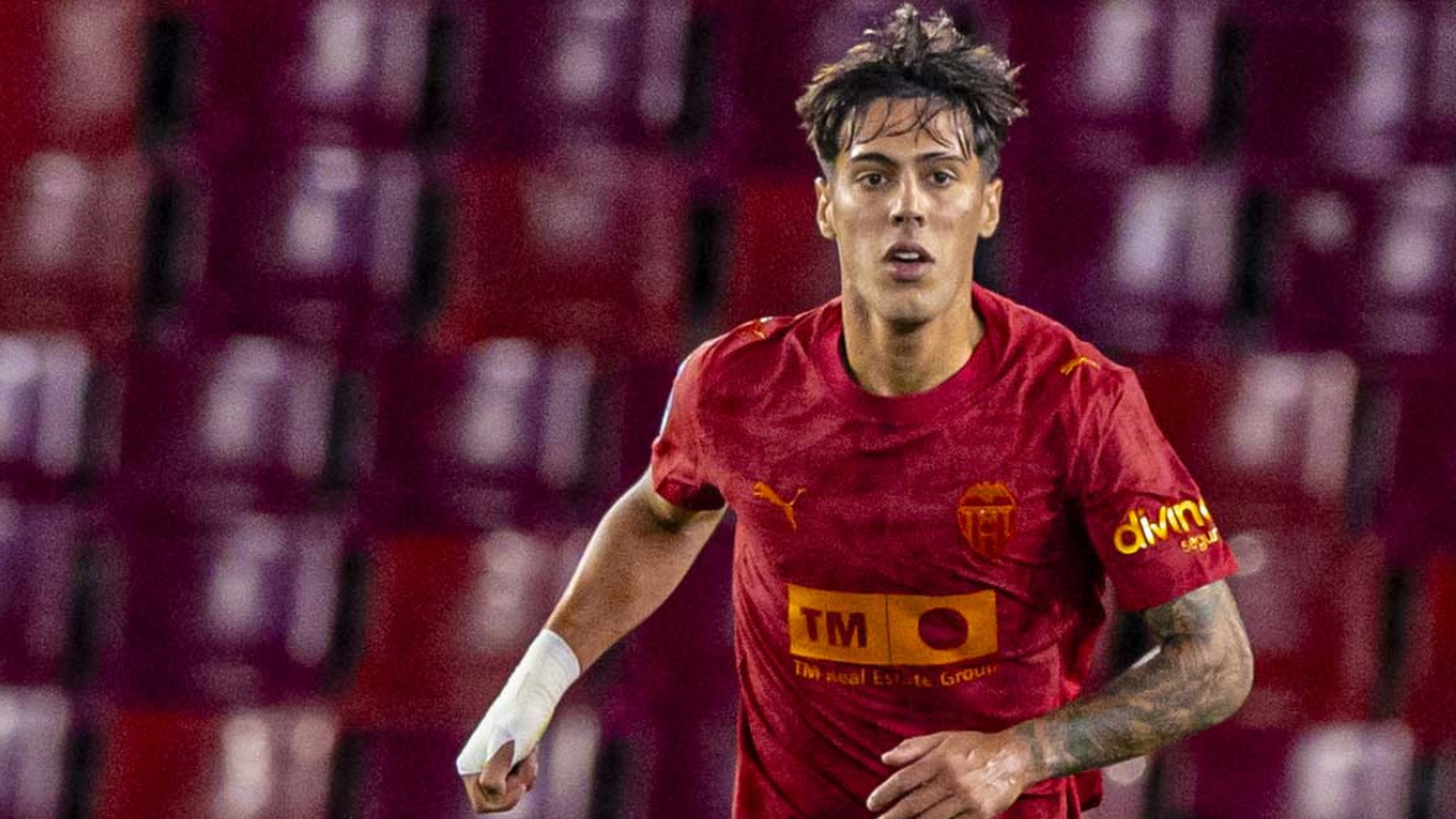 Lucas Núñez debuta con el Valencia CF en Copa