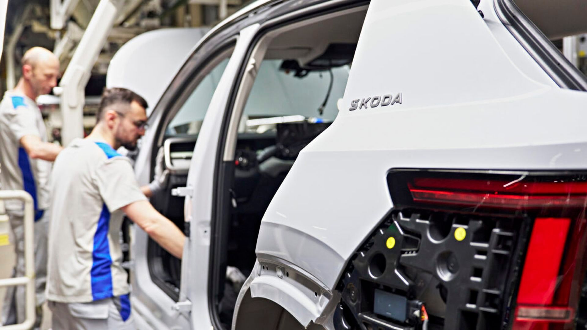 Montaje de un Skoda Epiq