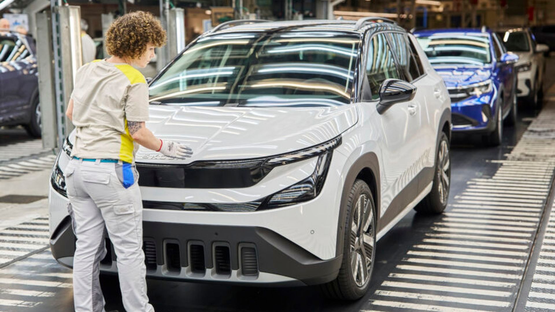Montaje de un Skoda Epiq Montaje de un Skoda Epiq