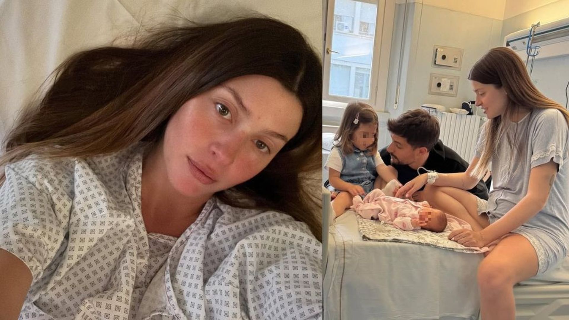 Natalia Paragoni y su familia, en una imagen de redes sociales Natalia Paragoni y su familia, en una imagen de redes sociales