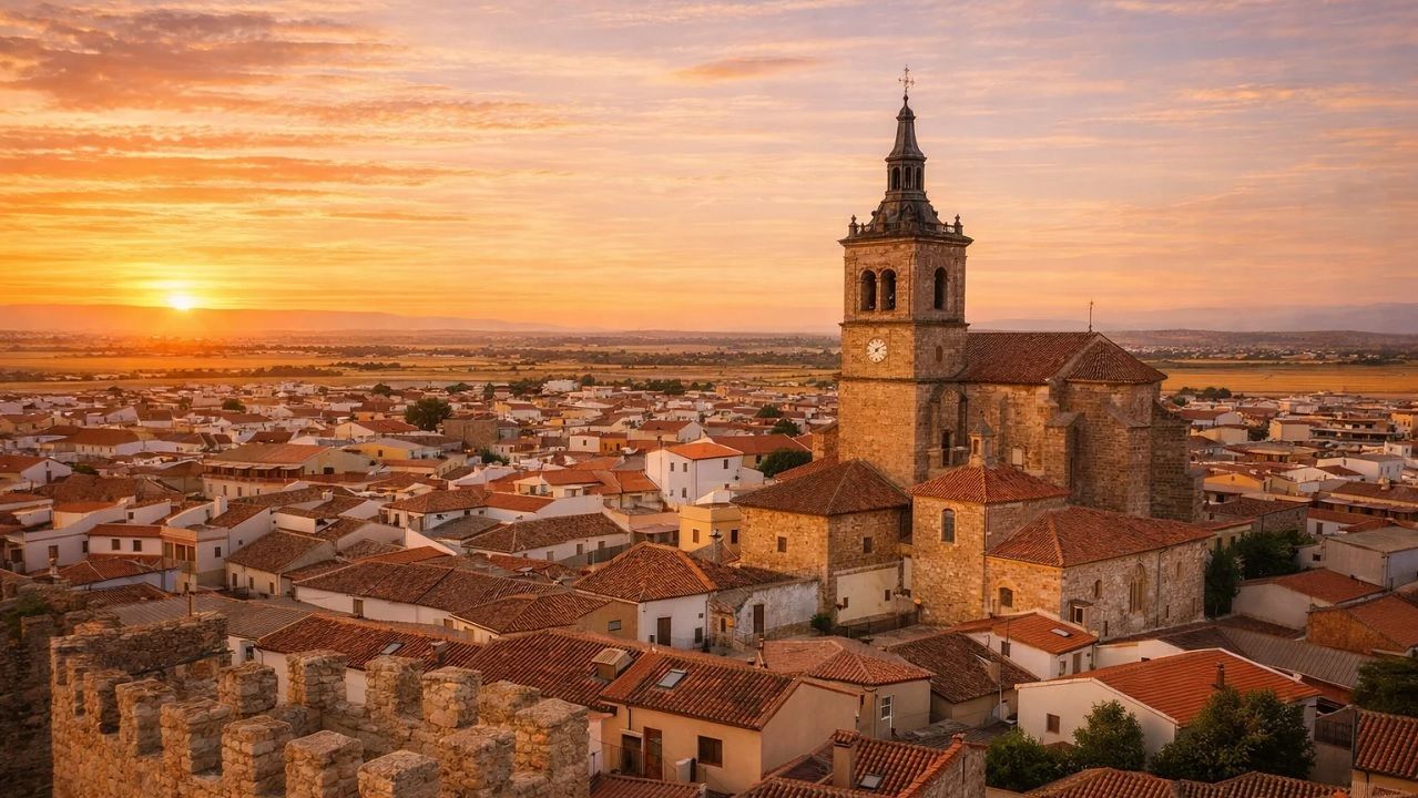 Panorámica de Casarrubios del Monte