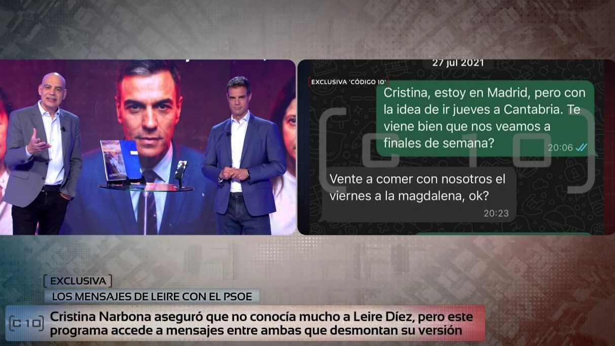 Exclusiva | Los mensajes entre Leire Díez y Cristi
