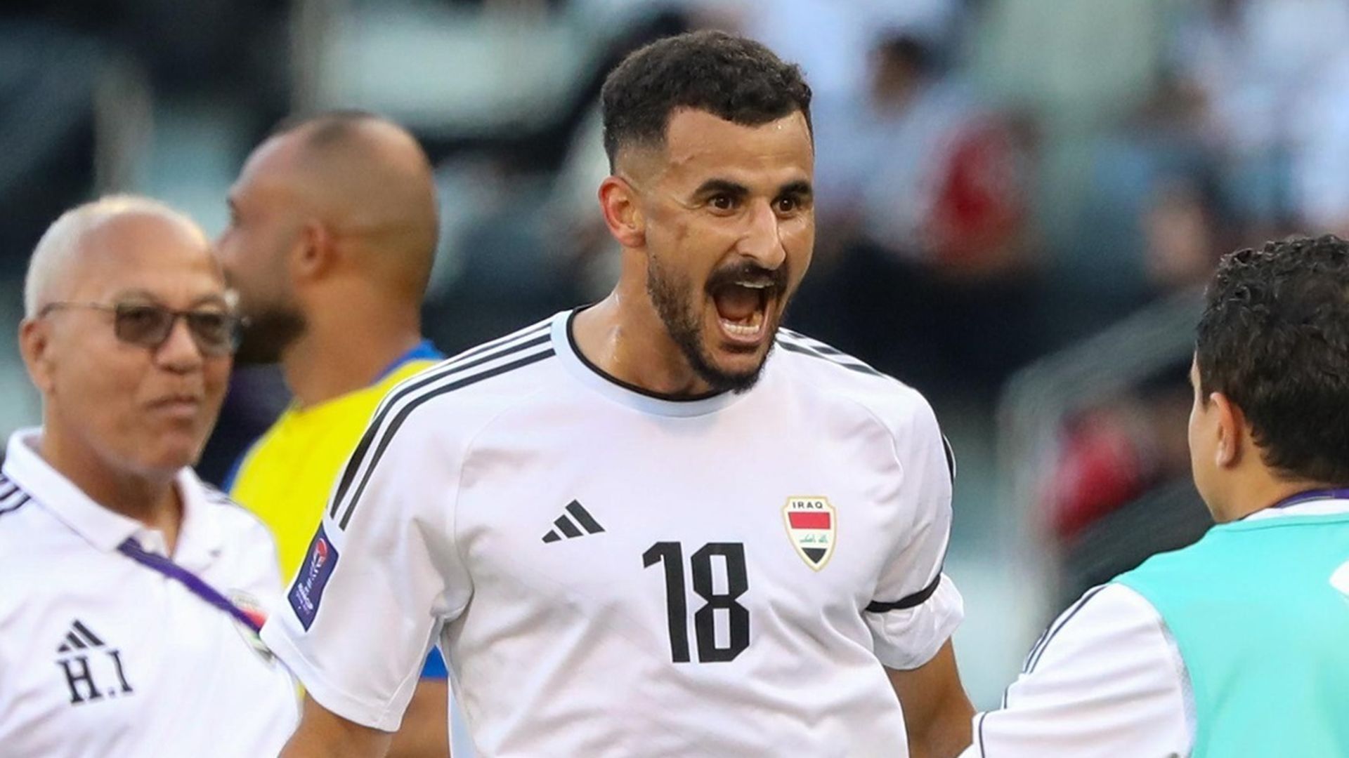 Ayman Hussein, el jugador iraquí retenido