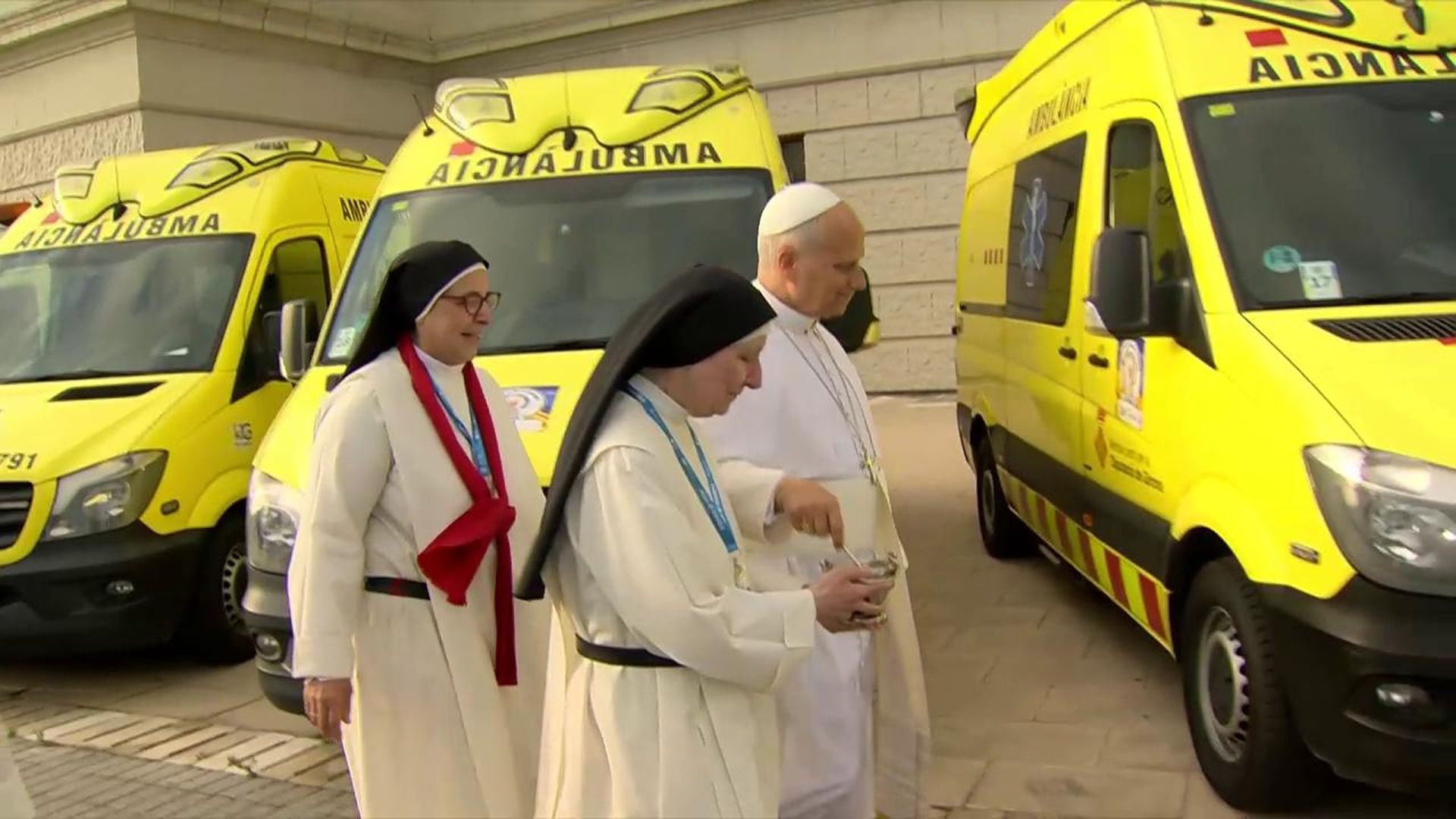 Bendición de las ambulancias