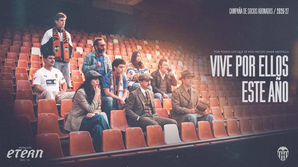 Los guiños de la campaña de abonos del Valencia CF