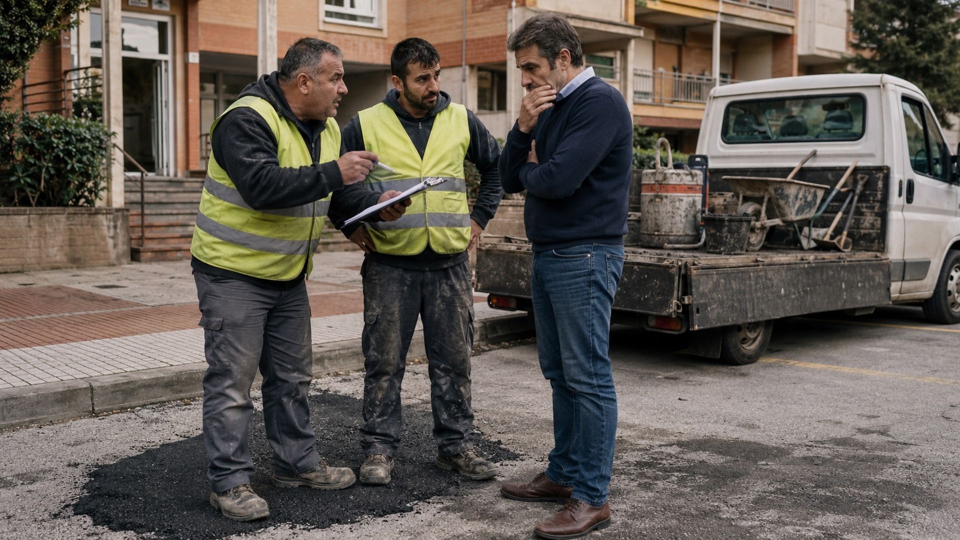 Cuidado con el timo del asfalto Cuidado con el timo del asfalto