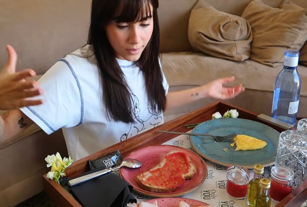 El desayuno de Aitana