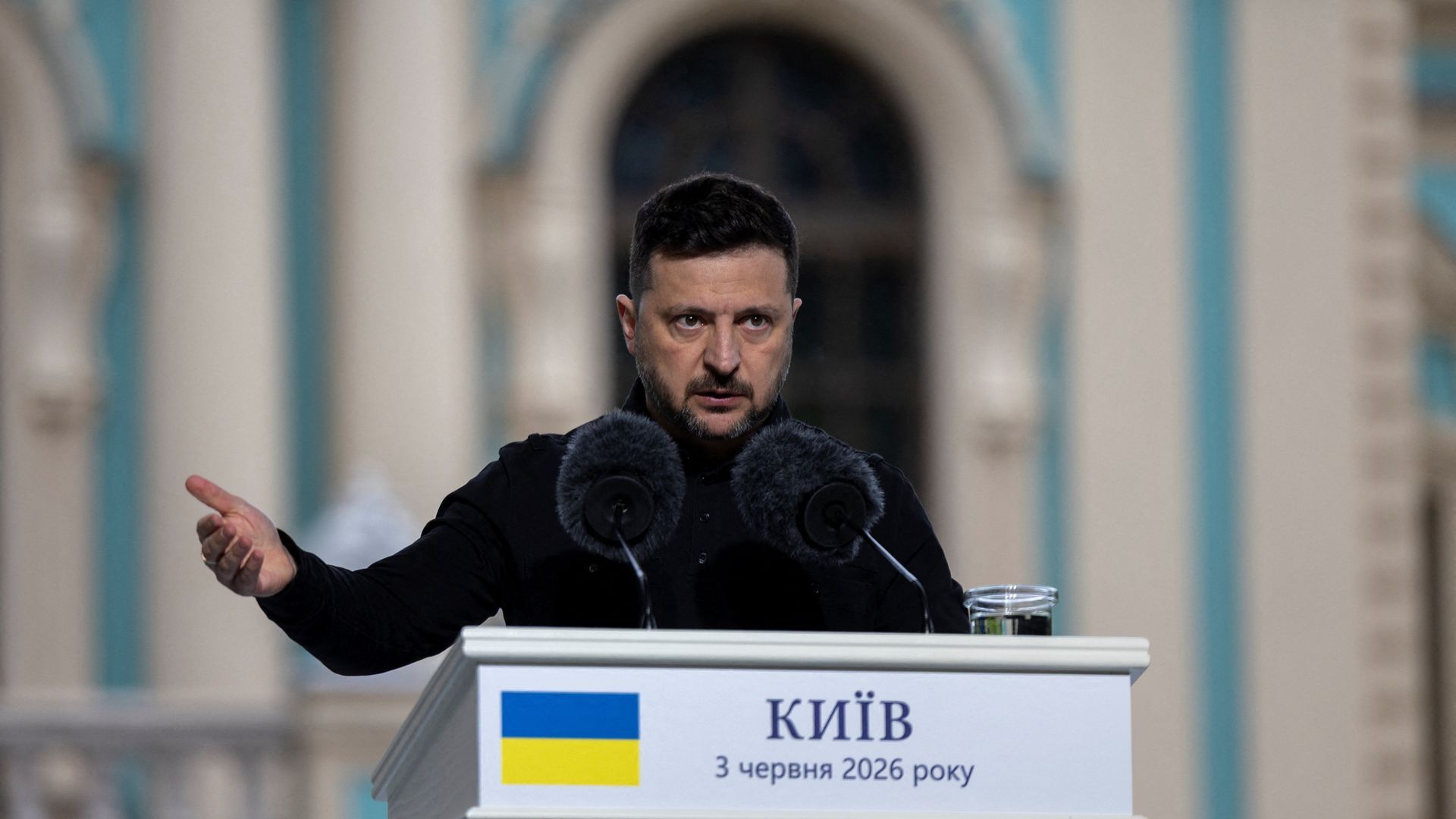 El presidente de Ucrania, Volodomir Zelensky El presidente de Ucrania, Volodomir Zelensky