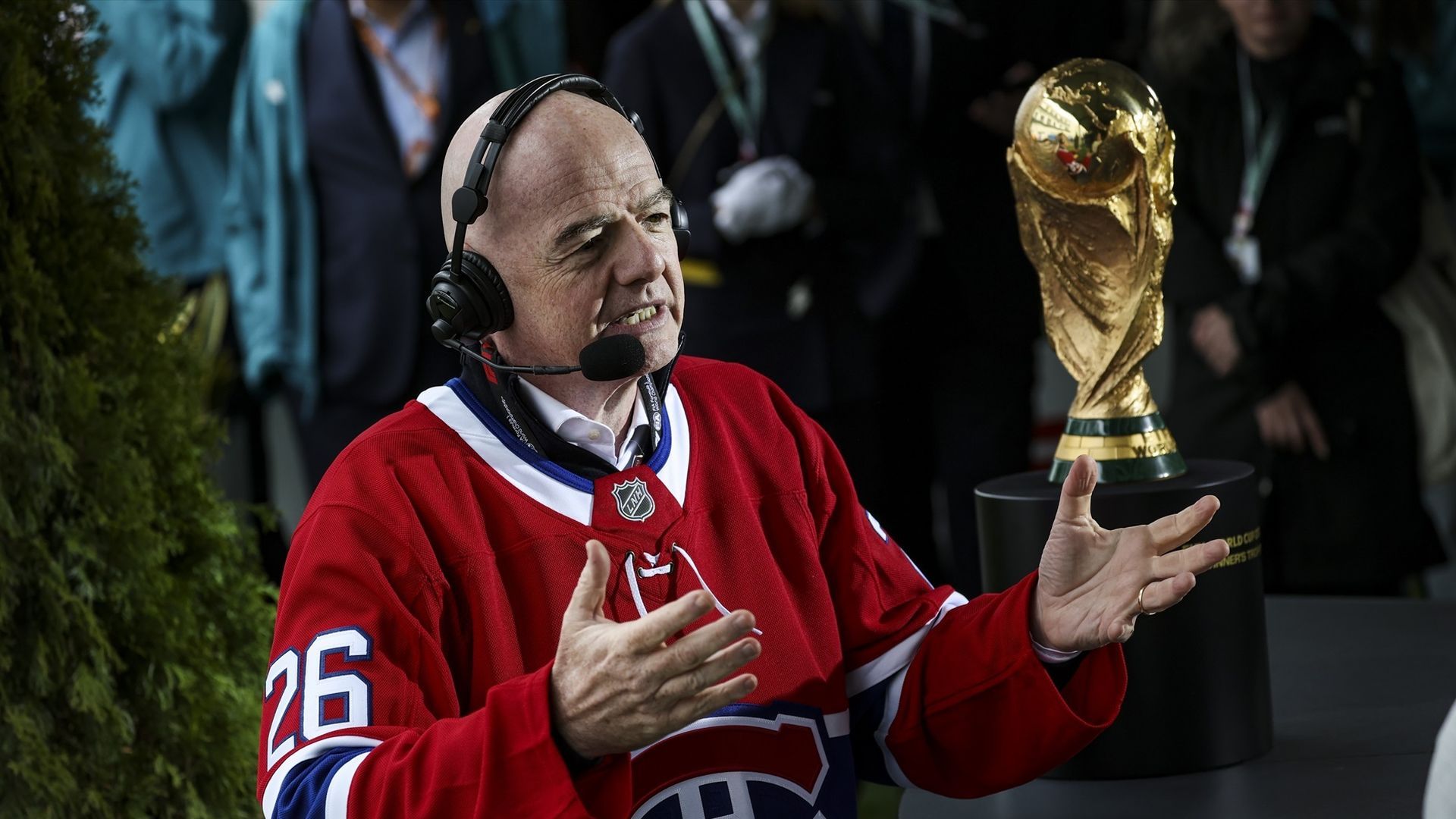 Gianni Infantino y la Copa del Mundo