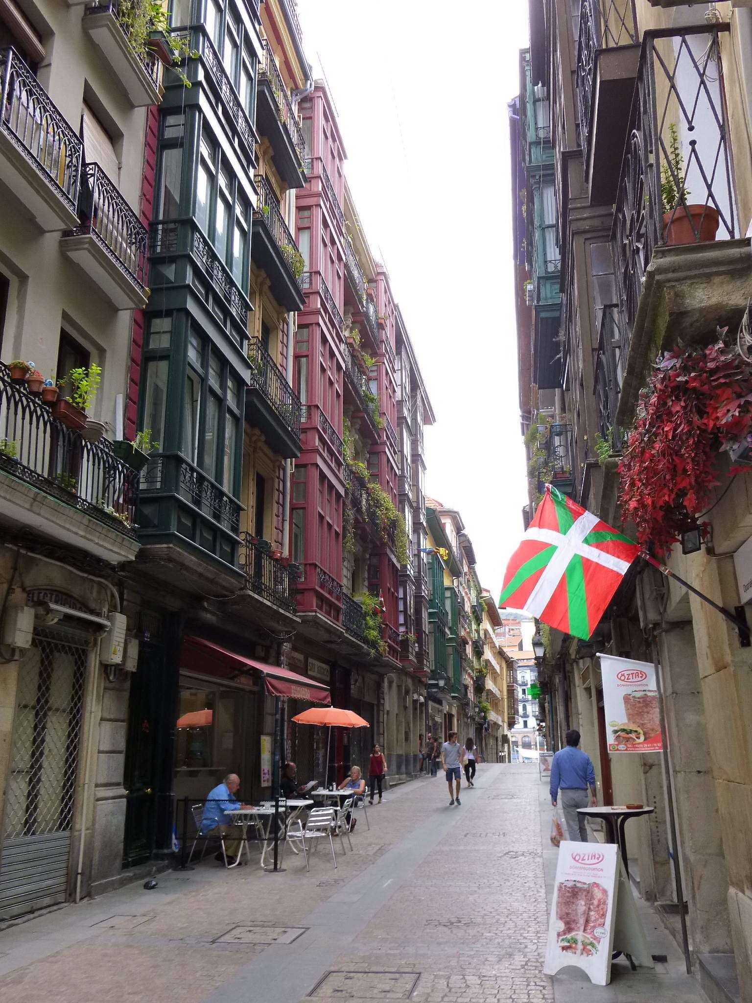 La calle Arategizar, una de las que conforman el Casco Viejo