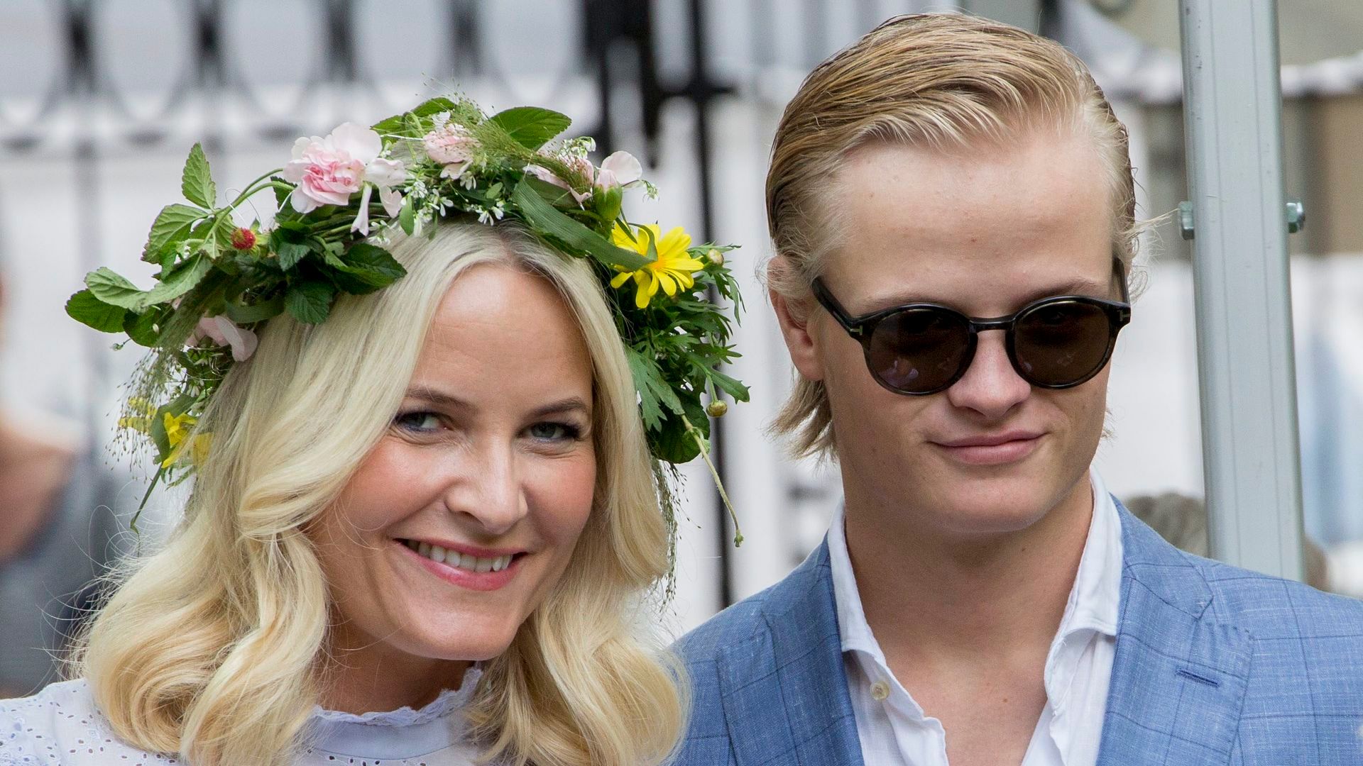 La princesa Mette-Marit y su hijo Marius en una imagen de archivo La princesa Mette-Marit y su hijo Marius en una imagen de archivo