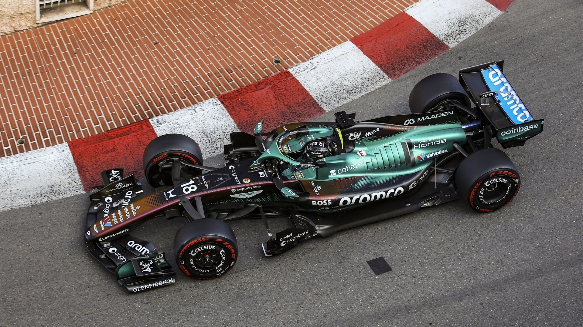 Lance Stroll durante el Gran Premio de Mónaco
