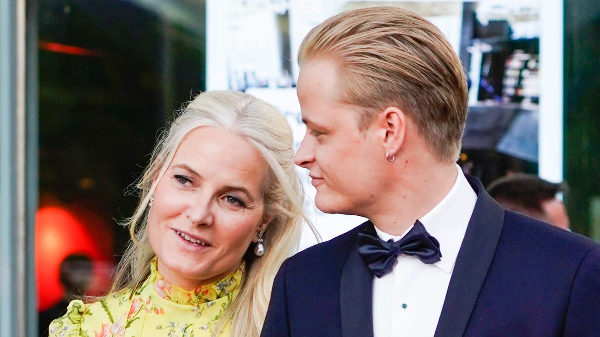 Mette-Marit y Marius Borg en una imagen de archivo.