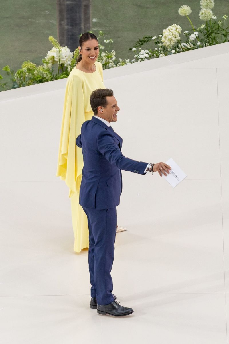 Patricia Pardo y Christian Gálvez