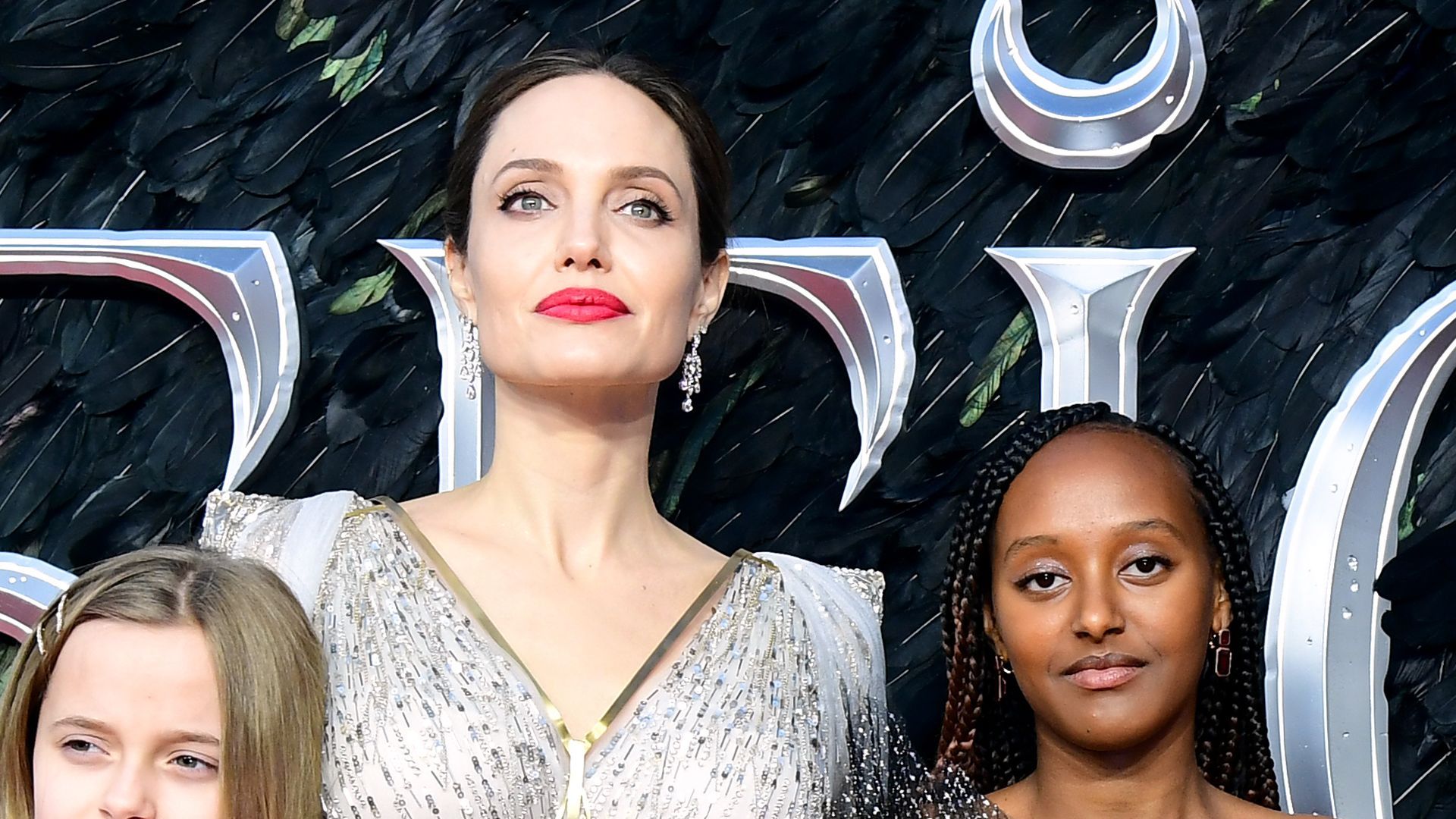 Angelina Jolie y Zahara Pitt
