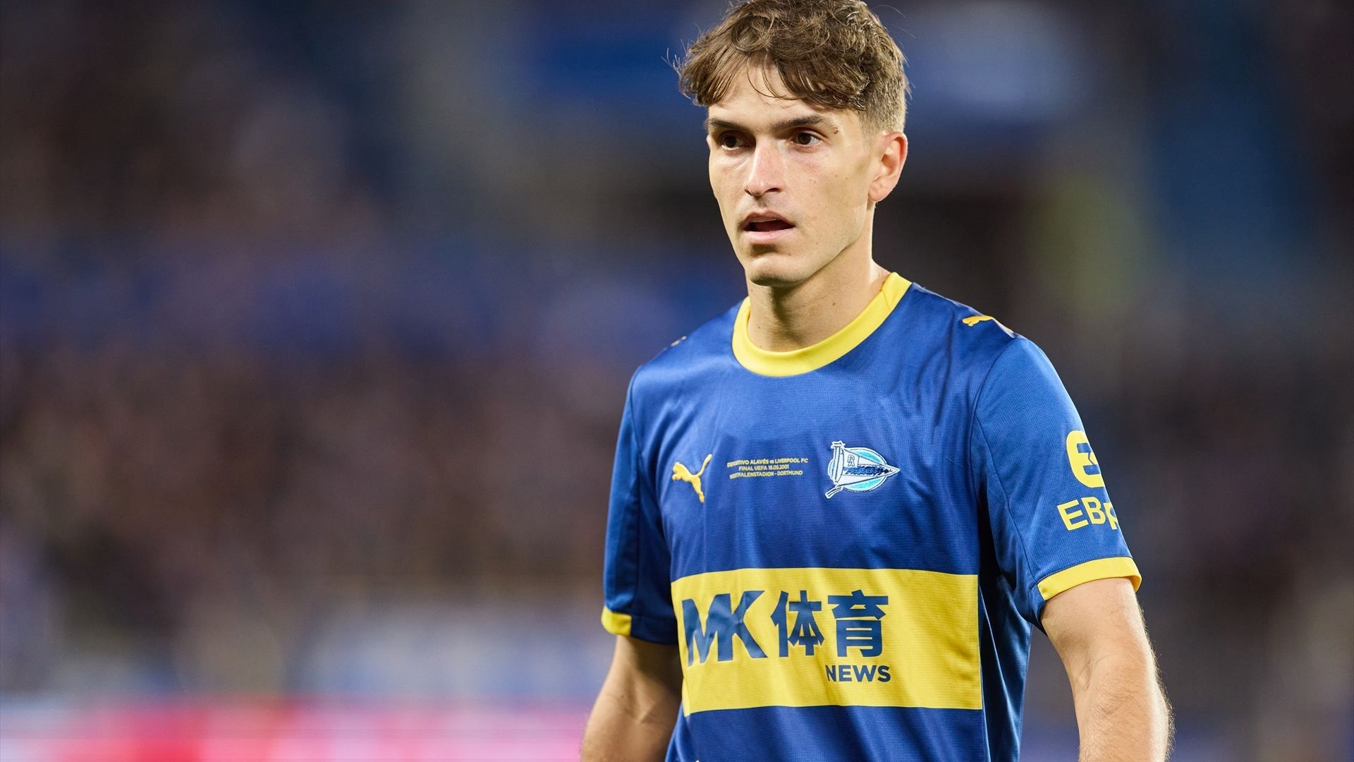 Denis Suárez, en un partido del Alavés Denis Suárez, en un partido del Alavés