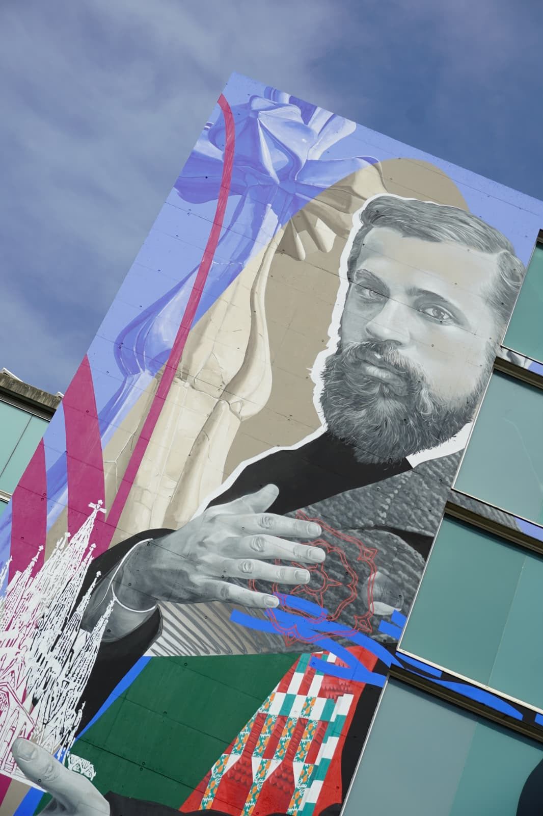 El mural es obra de Jonatan Carranza (Sojo)