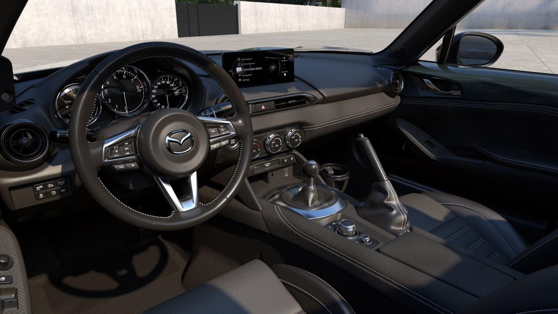 Interior del Mazda MX-5 2027