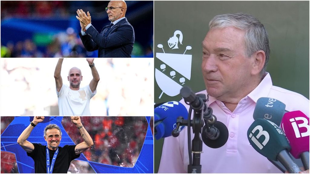 Javier Clemente se apunta los éxitos de Luis Enrique, Pep Guardiola y Luis de la Fuente