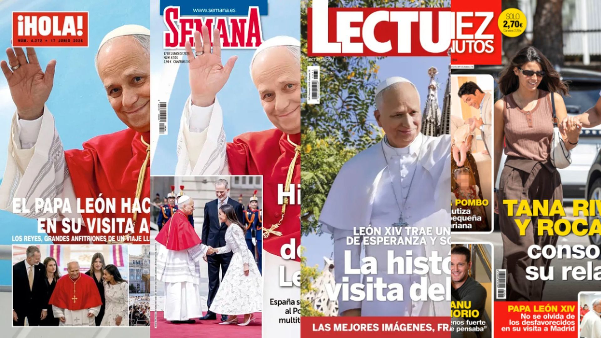 Las portadas del 10 de junio