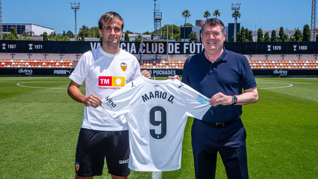 Mario Domínguez aporrea la puerta de Gattuso a base de goles: póker de tantos con el juvenil del Valencia