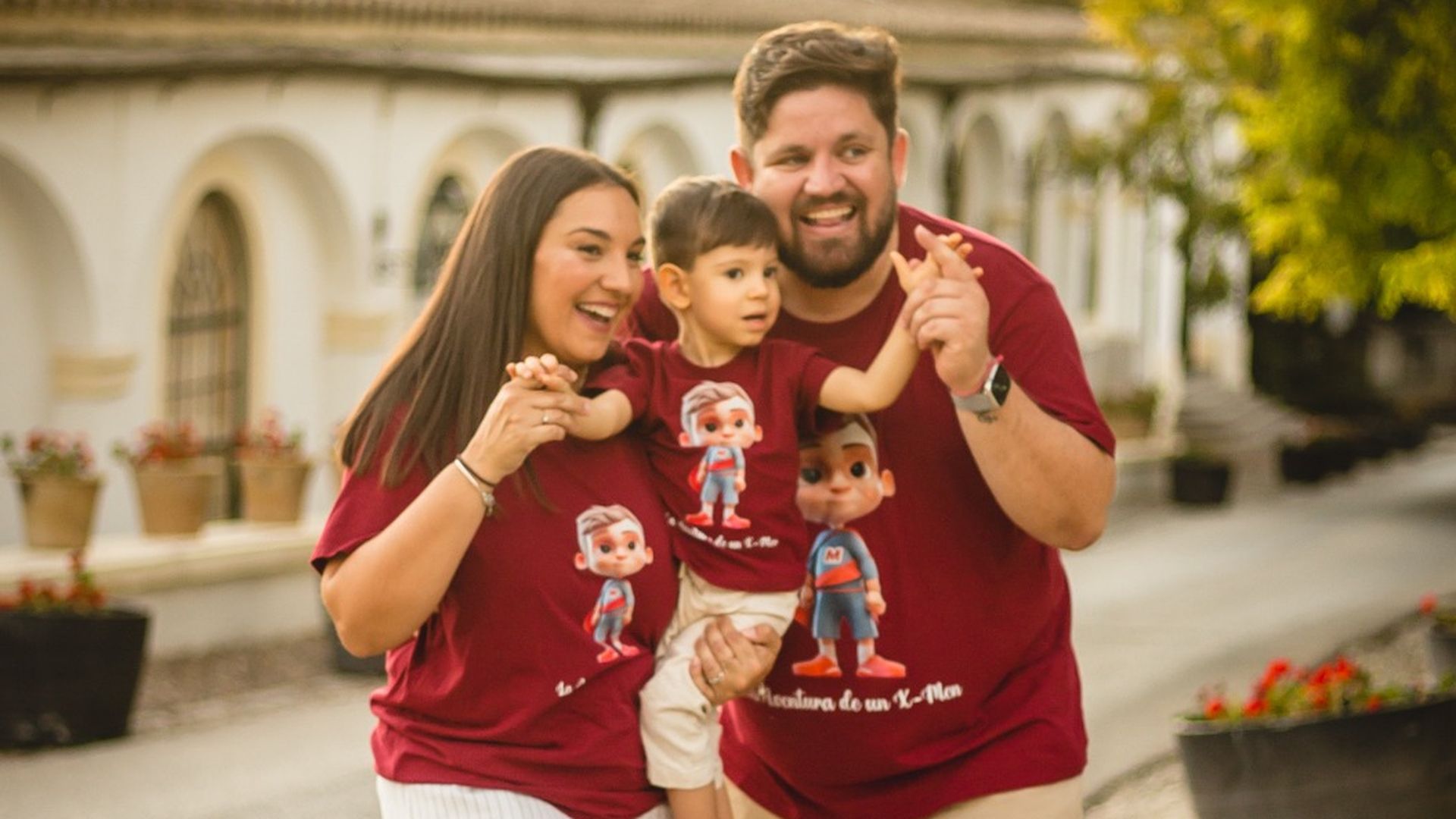 Martín y sus padres Martín y sus padres