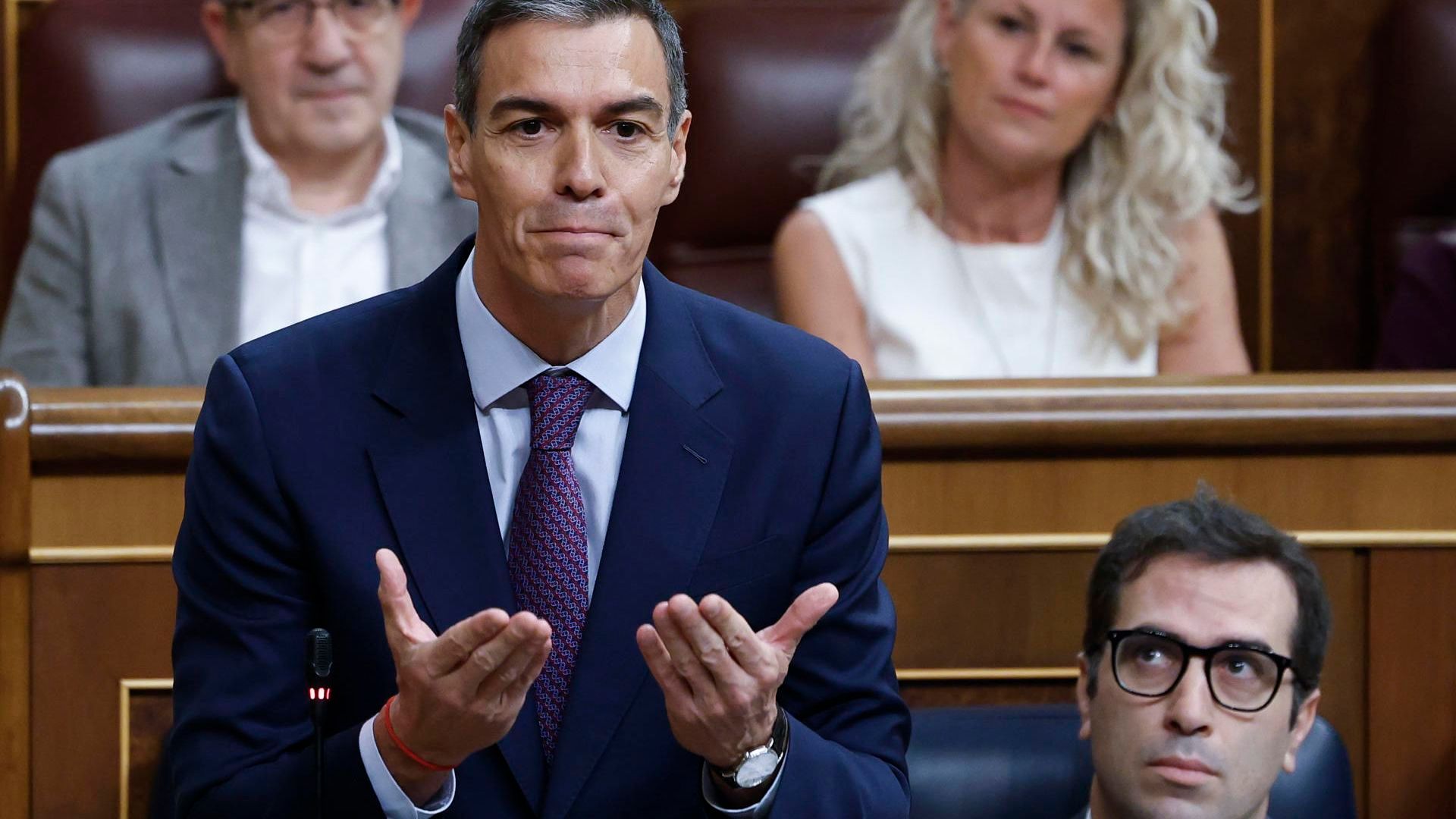 Pedro Sánchez, en el Congreso