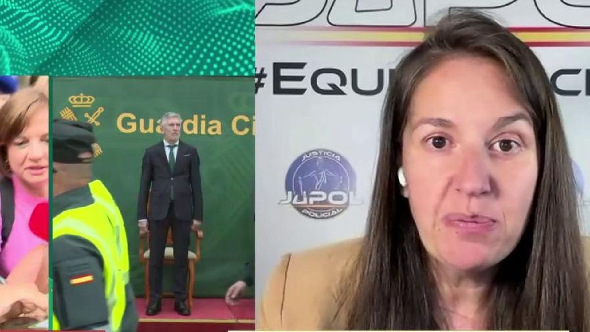 Portavoz de JUPOL: "A Leire Díaz se le dio protección policial en toda regla"