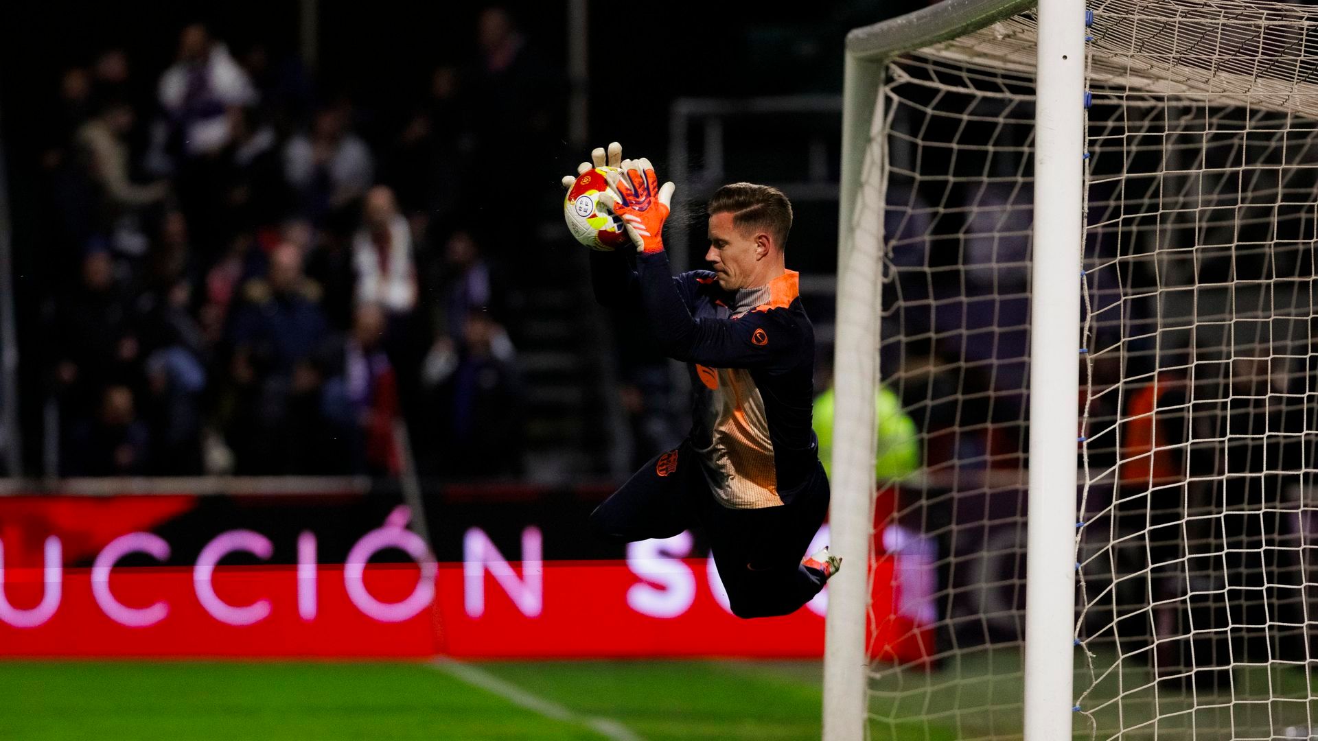 Ter Stegen en un encuentro como culé