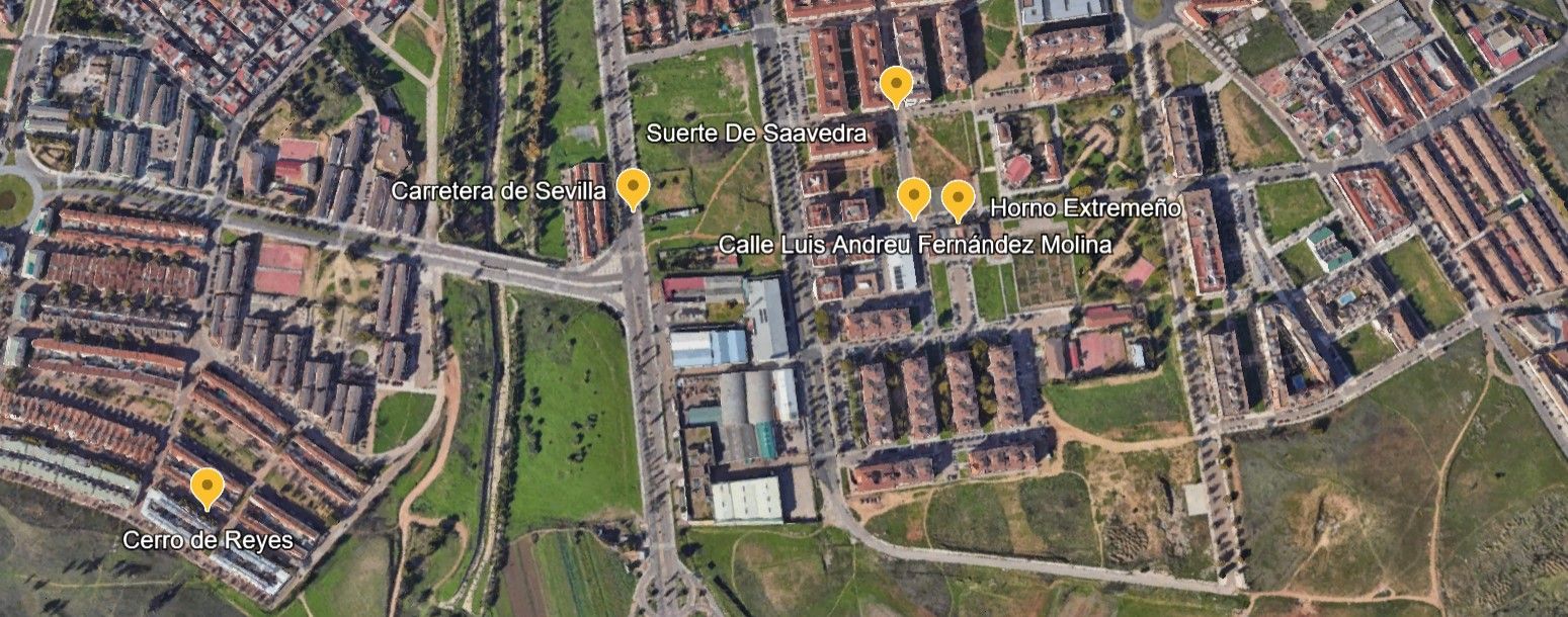 Zona de la desaparición de David Salazar y del área en el que ha sido hallado su cuerpo