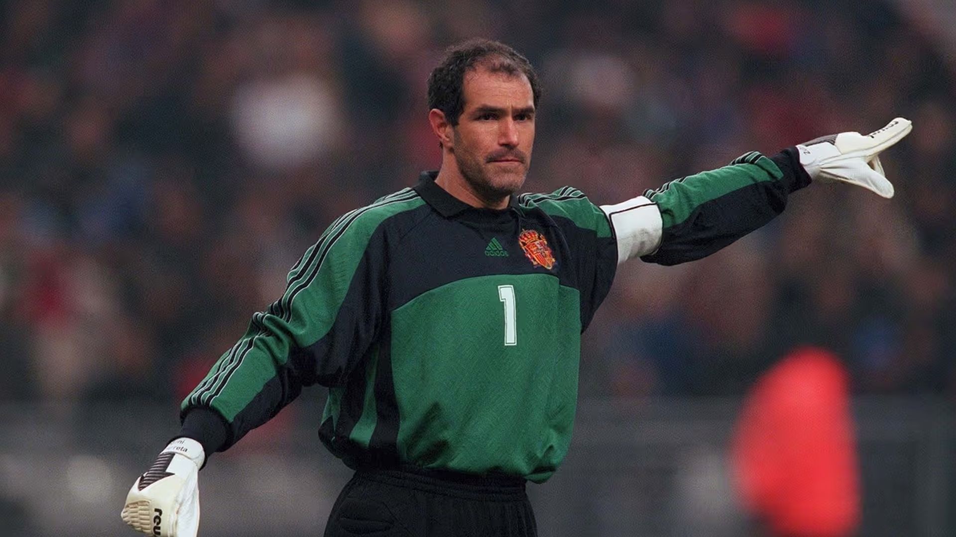 Zubizarreta durante su último mundial Zubizarreta durante su último mundial