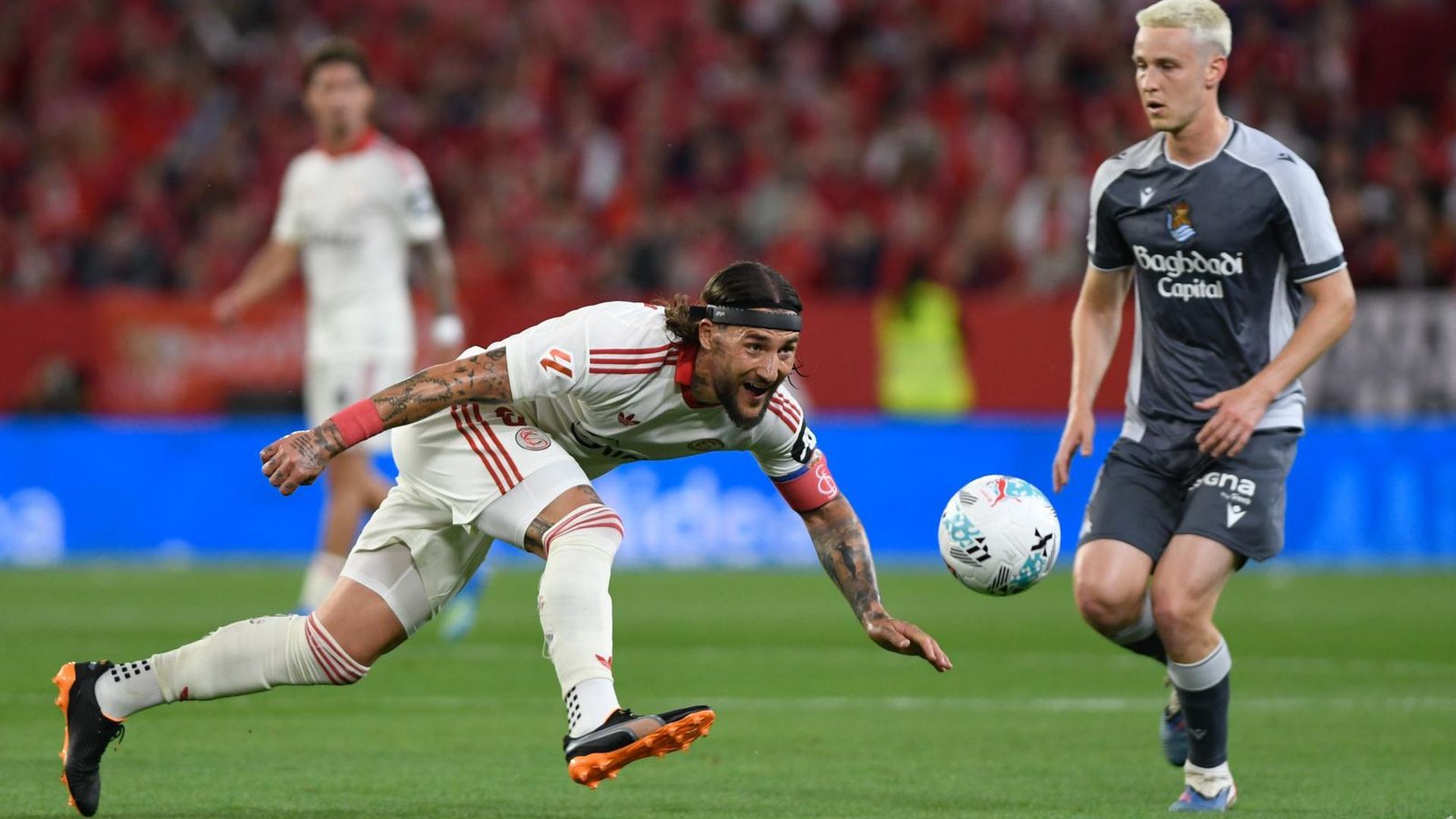 Gudelj, en el Sevilla - Real Sociedad