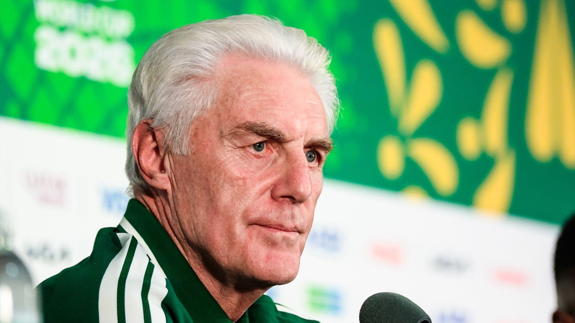 Hugo Broos, seleccionador de Sudáfrica