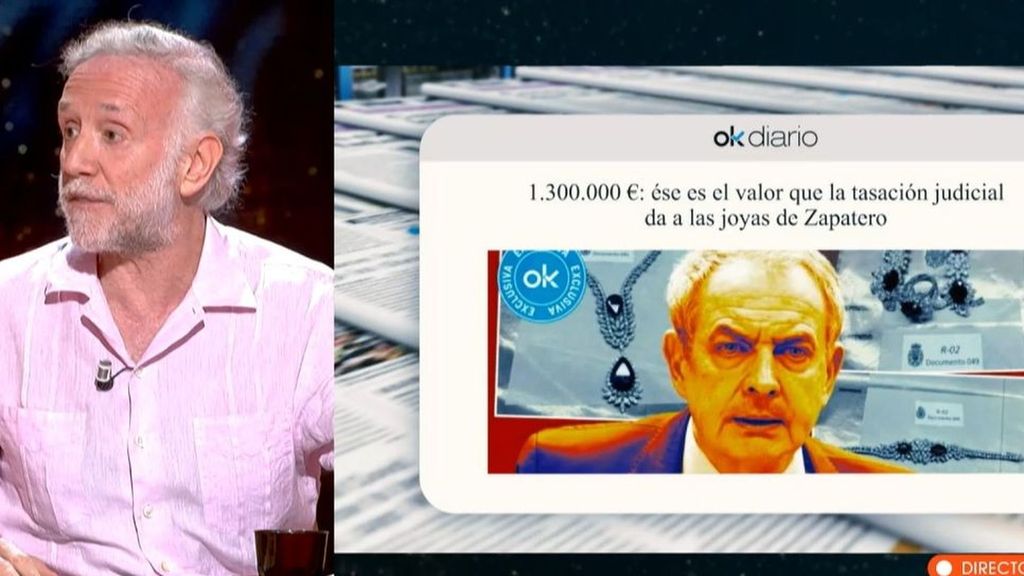 La tasación de las joyas de Zapatero: “La cifra es 40 veces superior a la que dijo su portavoz”