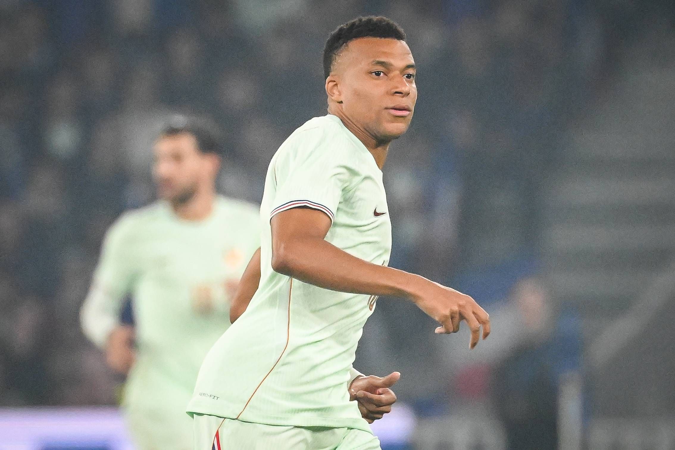Kylian Mbappé, en un partido con Francia